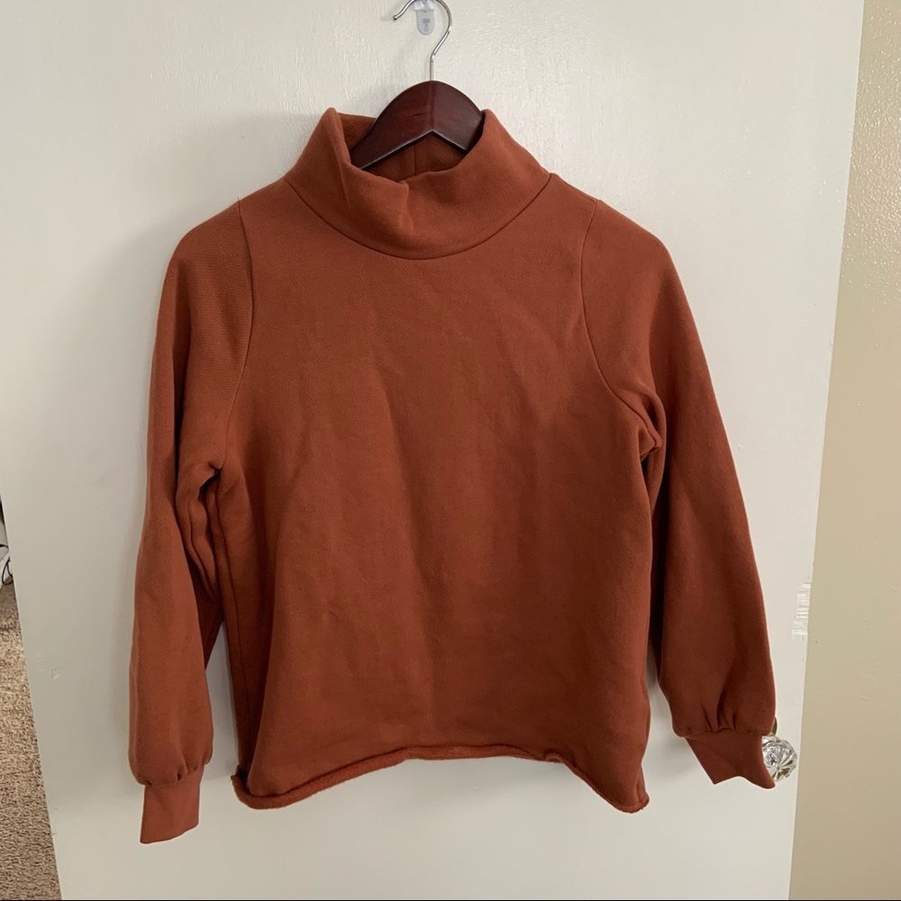 MWL Betterterry Relaxed Turtleneck Sweatshirt Warm